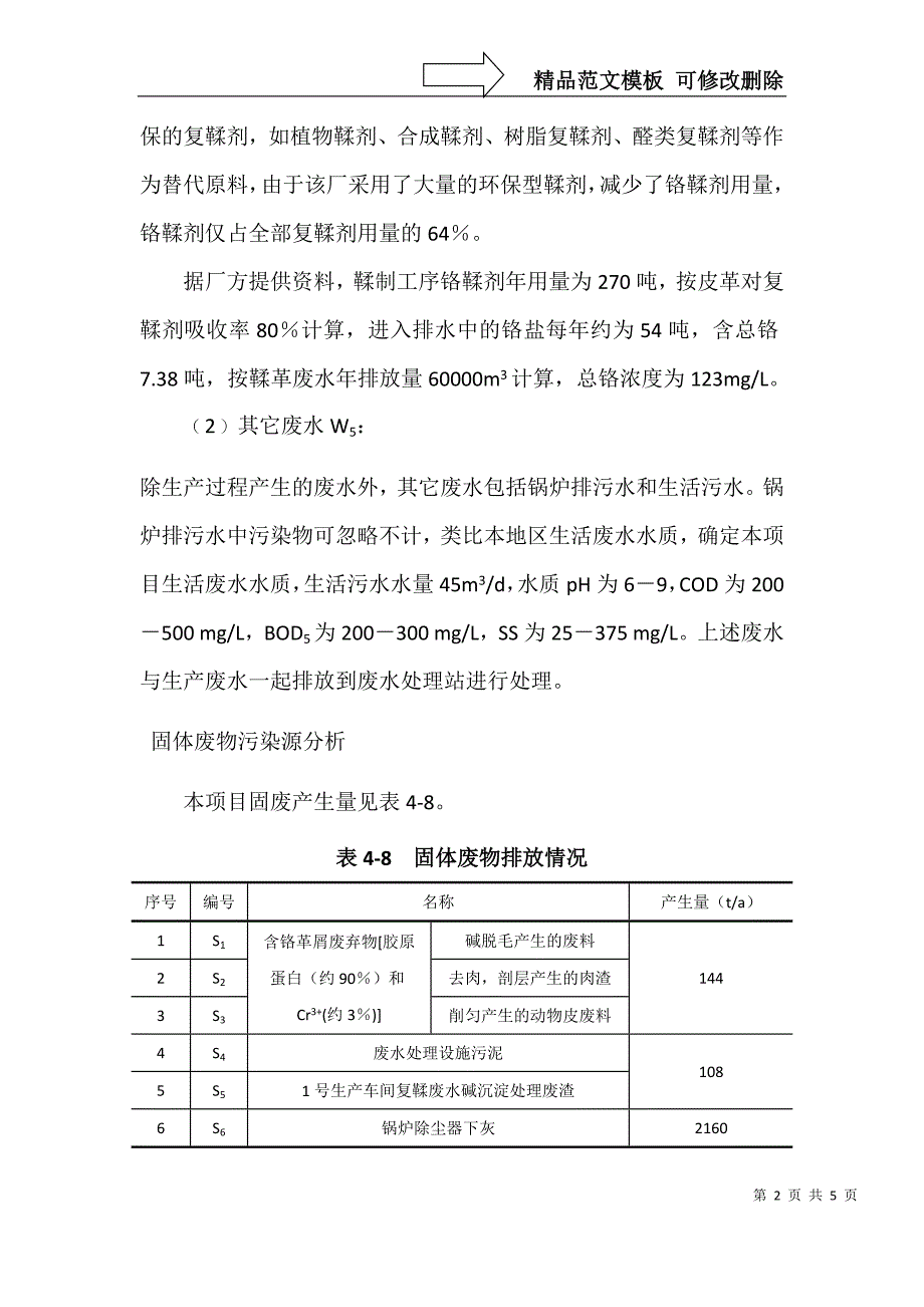 皮革厂废水处理方案_第2页