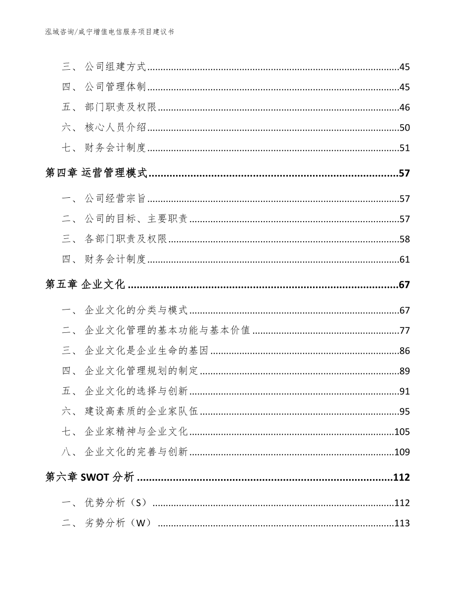 咸宁增值电信服务项目建议书_第4页
