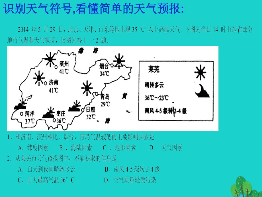 中考地理专题复习 气候教学课件_第4页