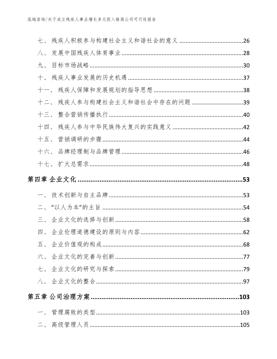 关于成立残疾人事业增长多元投入格局公司可行性报告_第3页