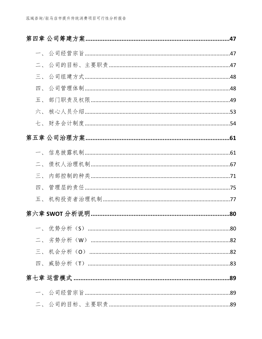 驻马店市提升传统消费项目可行性分析报告模板参考_第2页