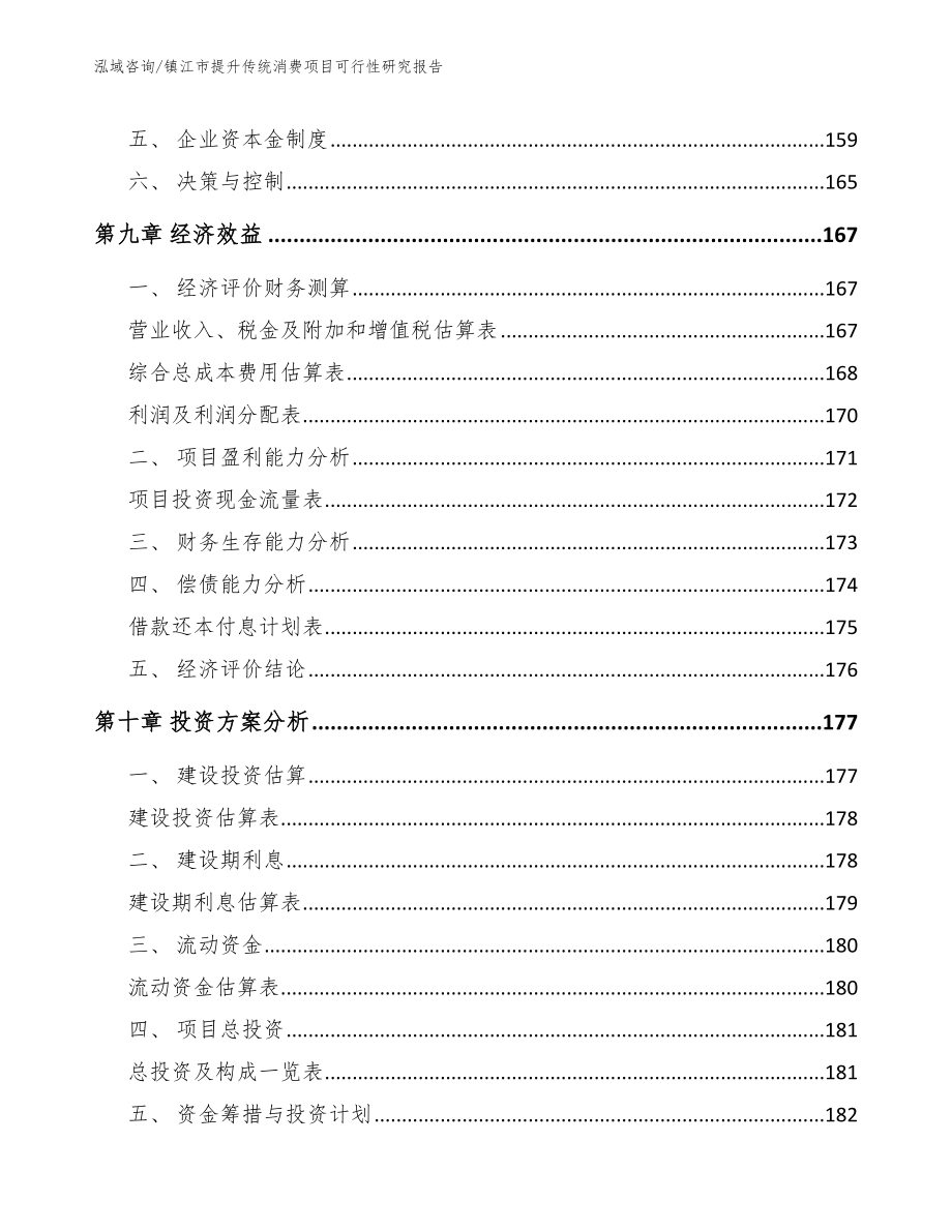 镇江市提升传统消费项目可行性研究报告_第4页