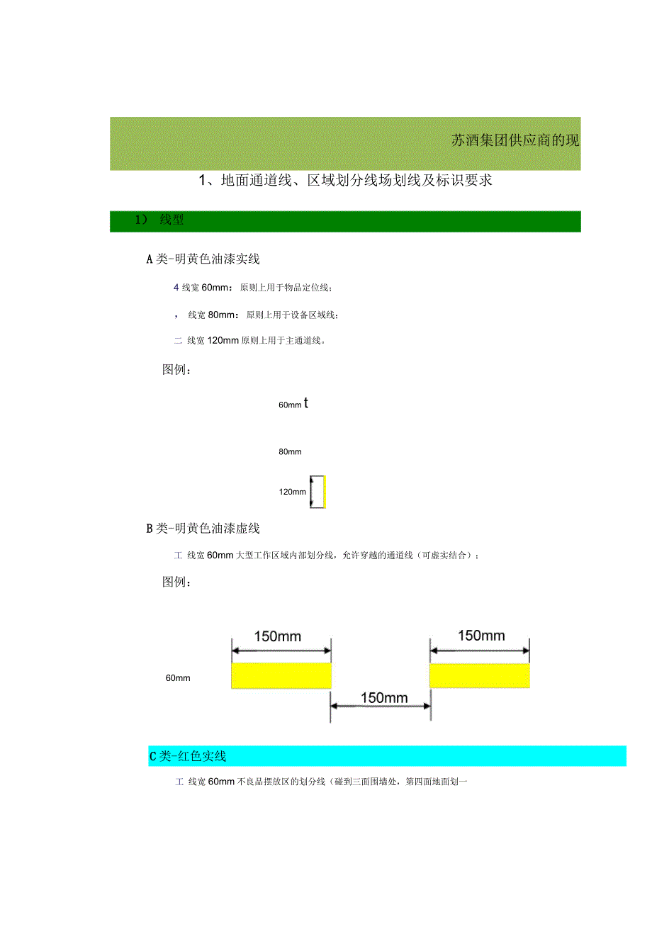 工厂现场划线及标识管理要求_第1页