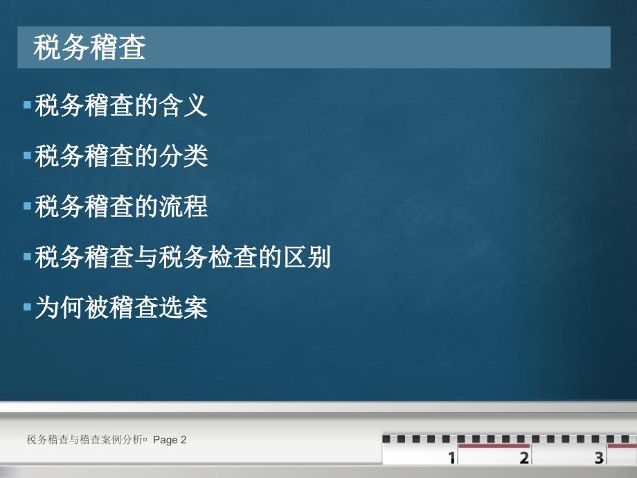 税务稽查与稽查案例分析_第2页