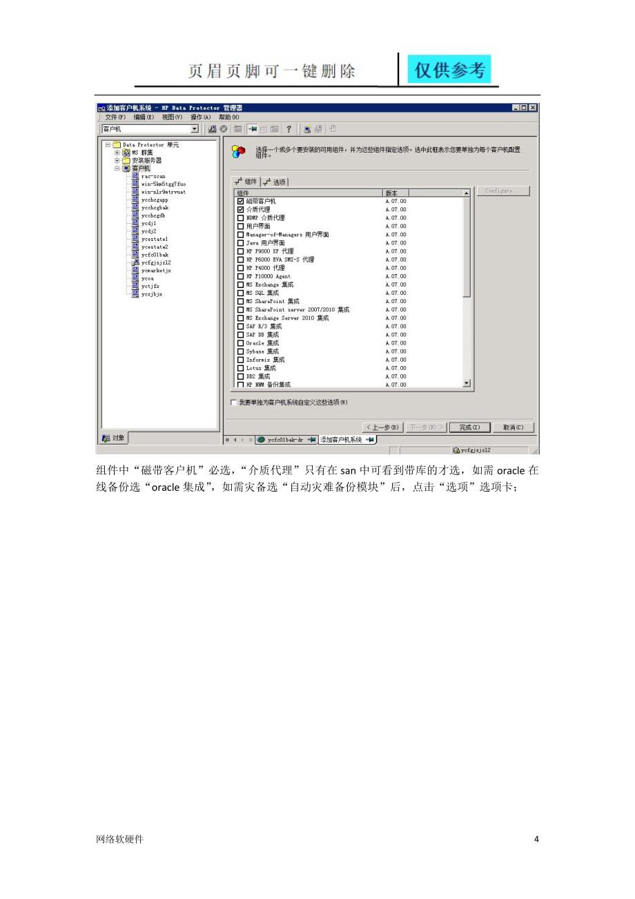 HPDP备份软件设置计算机类_第4页