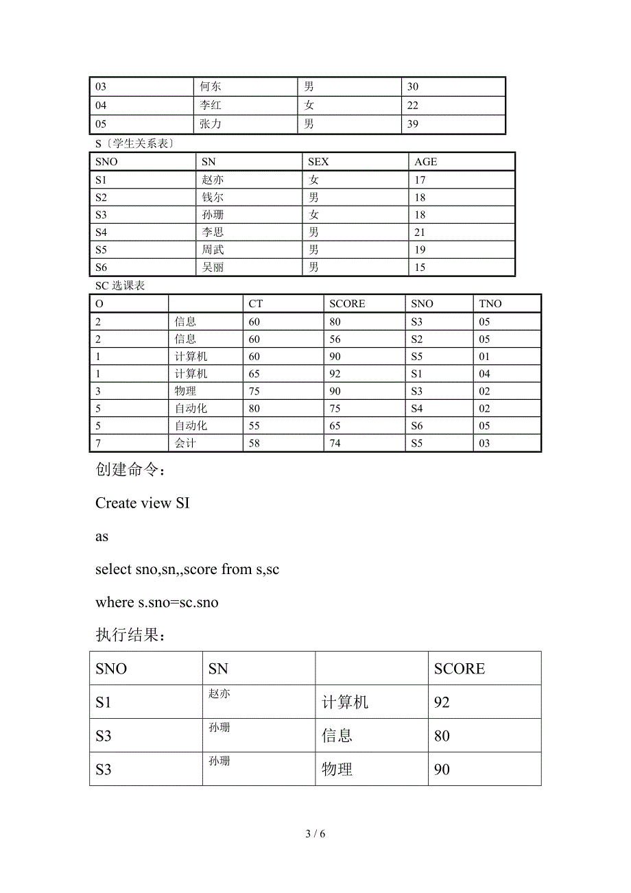 《数据库应用基础》课程设计报告_第3页