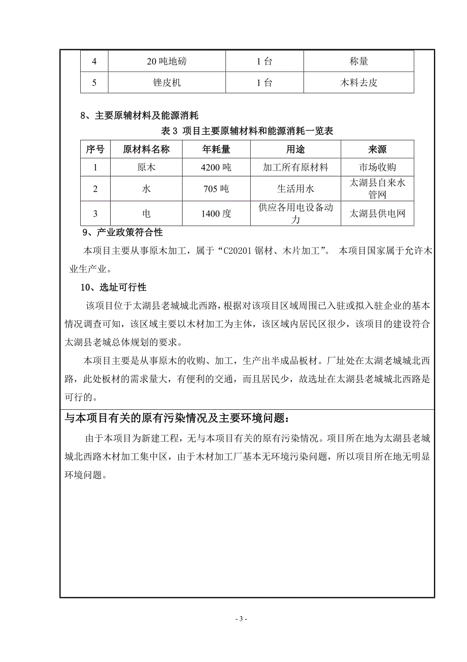 太湖县某某木业有限责任公司年产7500立方半成品板材项目环境评估报告书.doc_第4页