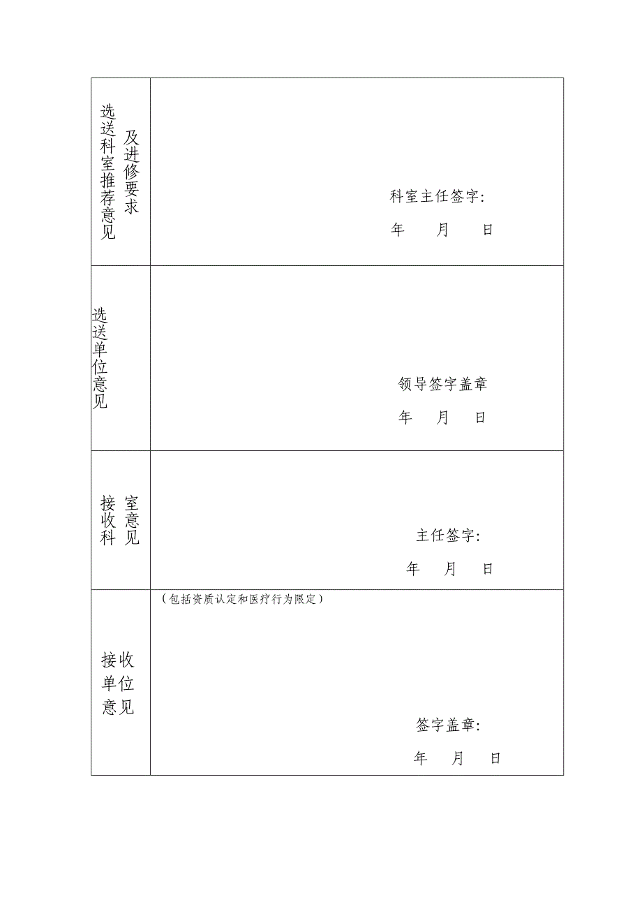 进修申请表_第4页