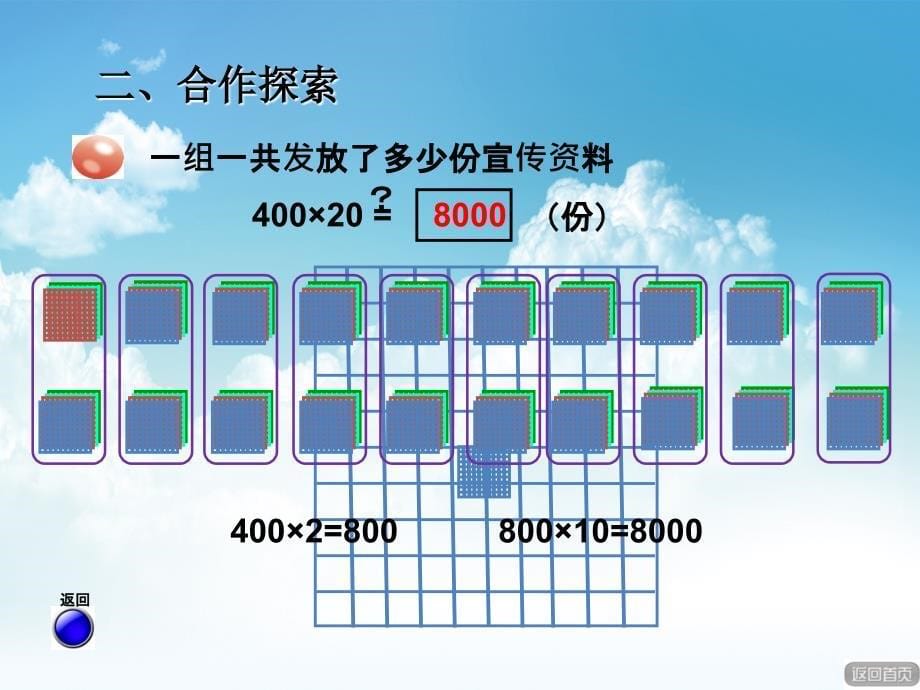 最新【青岛版】数学四年级上册：第3单元信息窗1三位数乘两位数的口算ppt课件_第5页