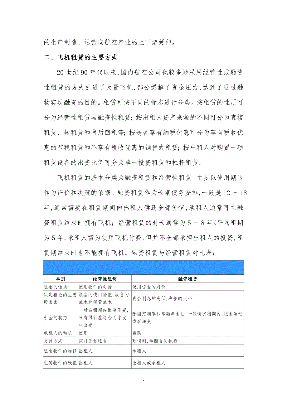 飞机租赁的模式与流程图_第5页