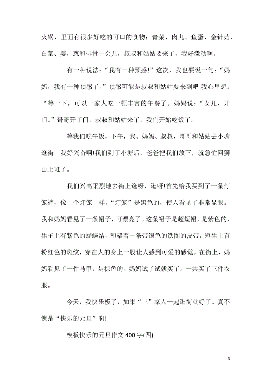 快乐的元旦作文400字5篇.doc_第3页