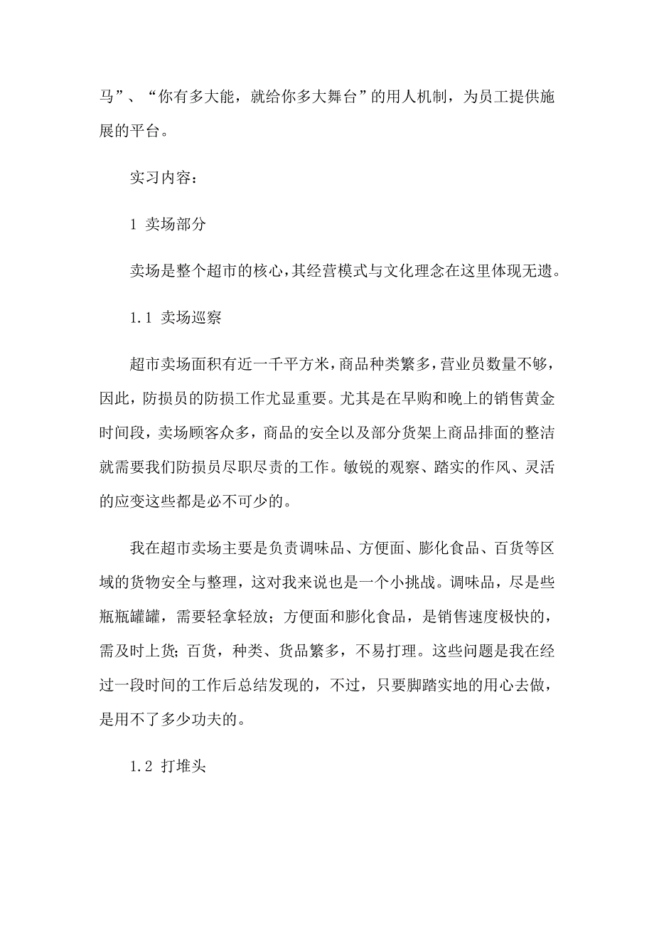 2023年学生专业实习报告模板集锦六篇_第2页