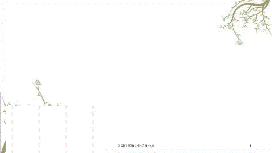 公司股票概念性质及分类课件_第1页