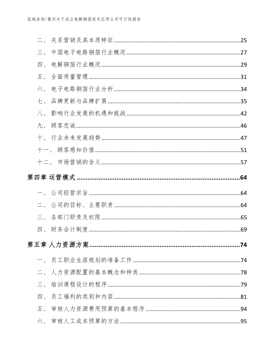 莆田关于成立电解铜箔技术应用公司可行性报告【范文模板】_第2页