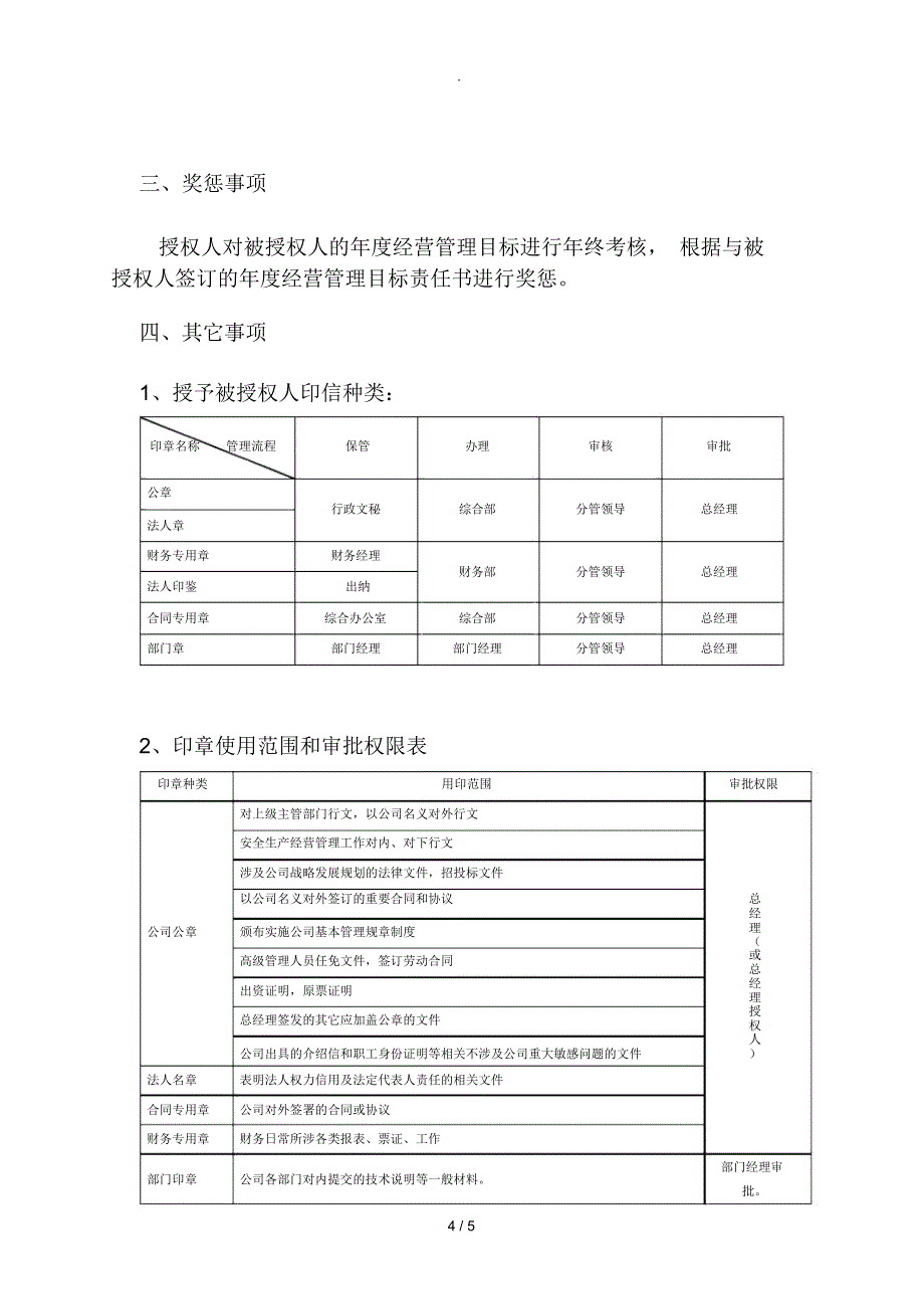 总经理授权书_第4页