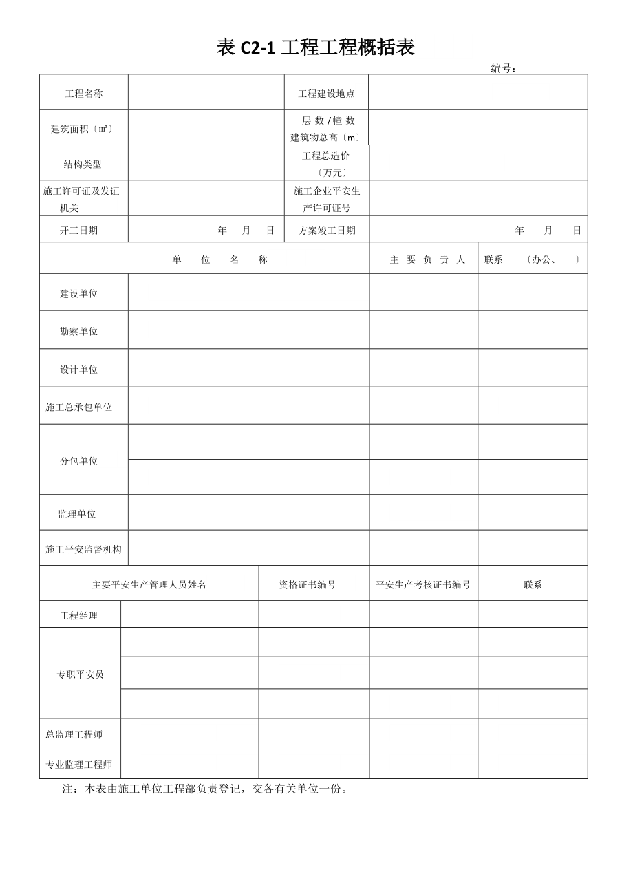 安全资料表格_第1页