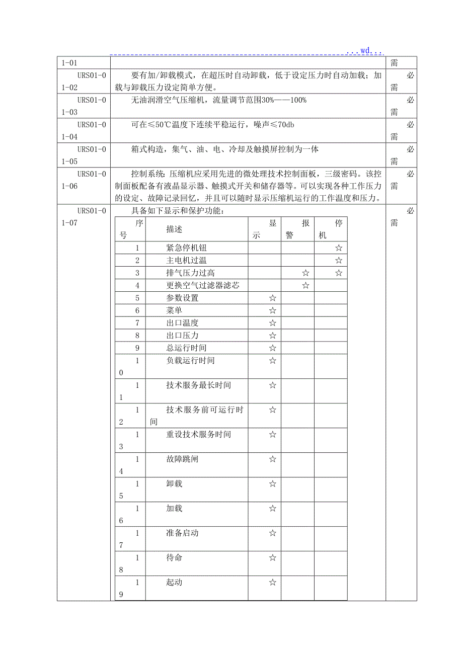 空压机技术要求_第4页