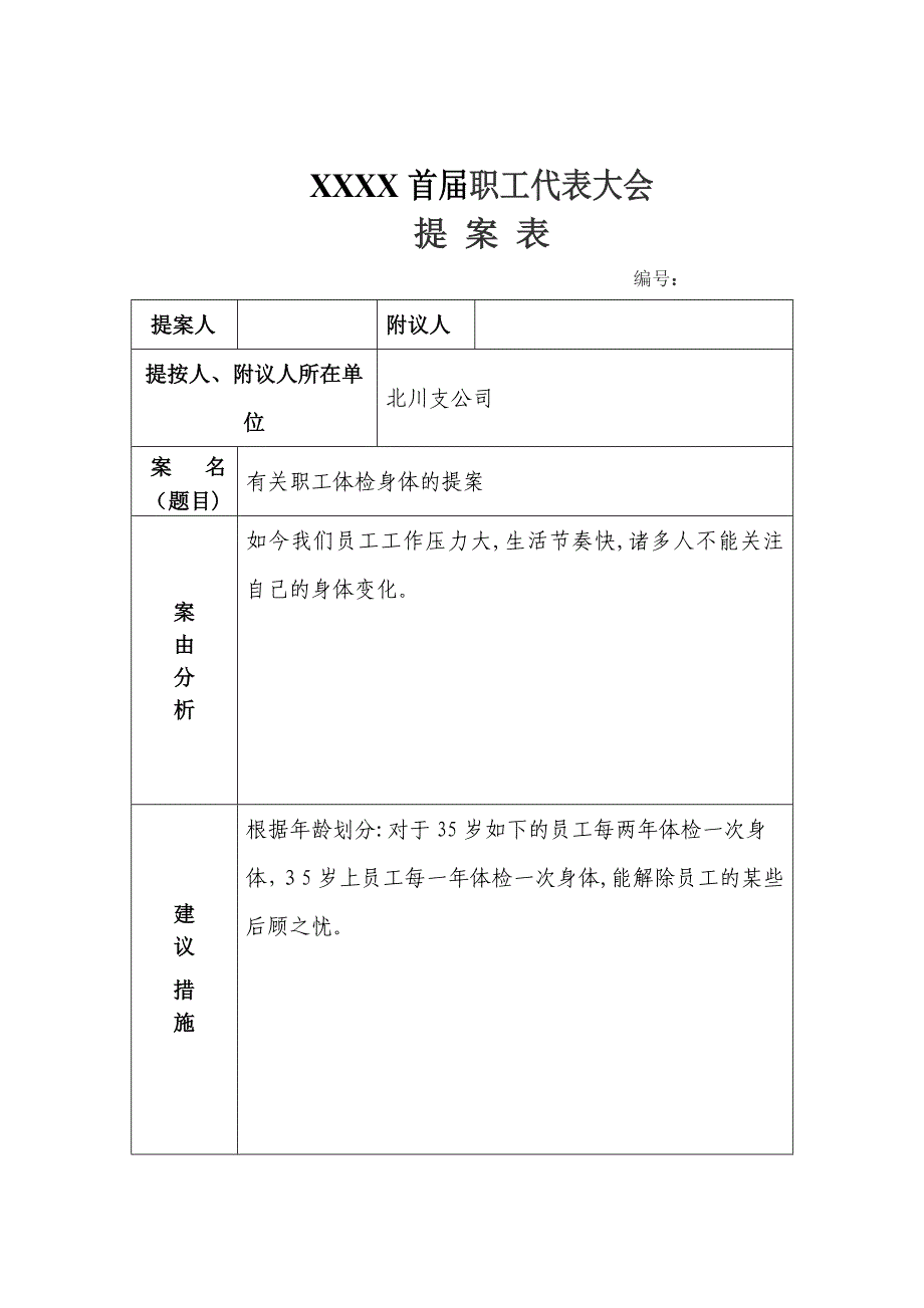 职工代表大会提案示例_第1页