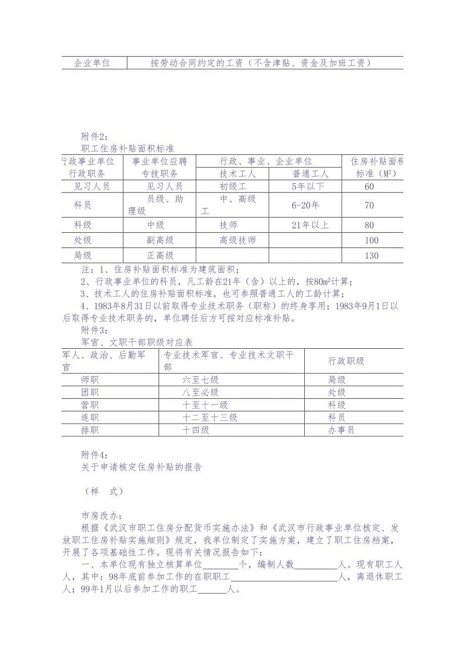 事业单位职工住房补贴细则（天选打工人）.docx_第5页