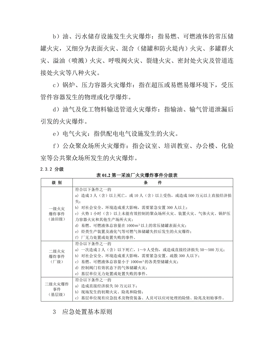 采油厂火灾应急预案应急处置_第3页