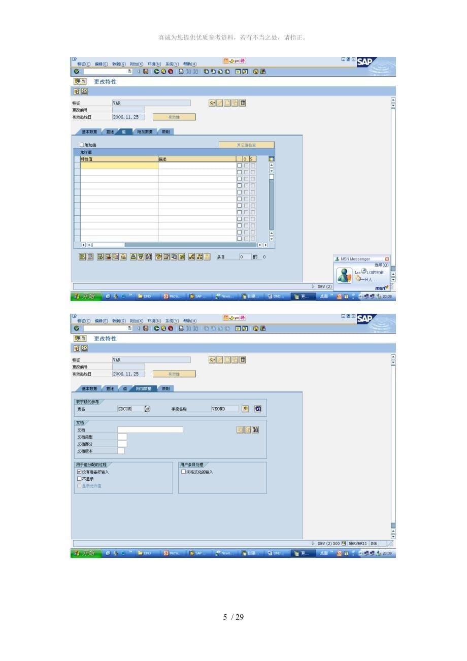 SAP 变式配置演示_第5页
