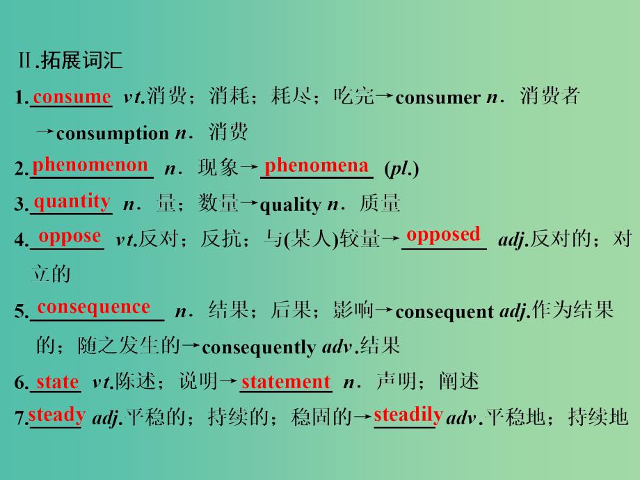 高中英语Unit4GlobalwarmingSectionⅡWarmingUpamp；Reading-LanguagePoints课件新人教版.ppt_第3页