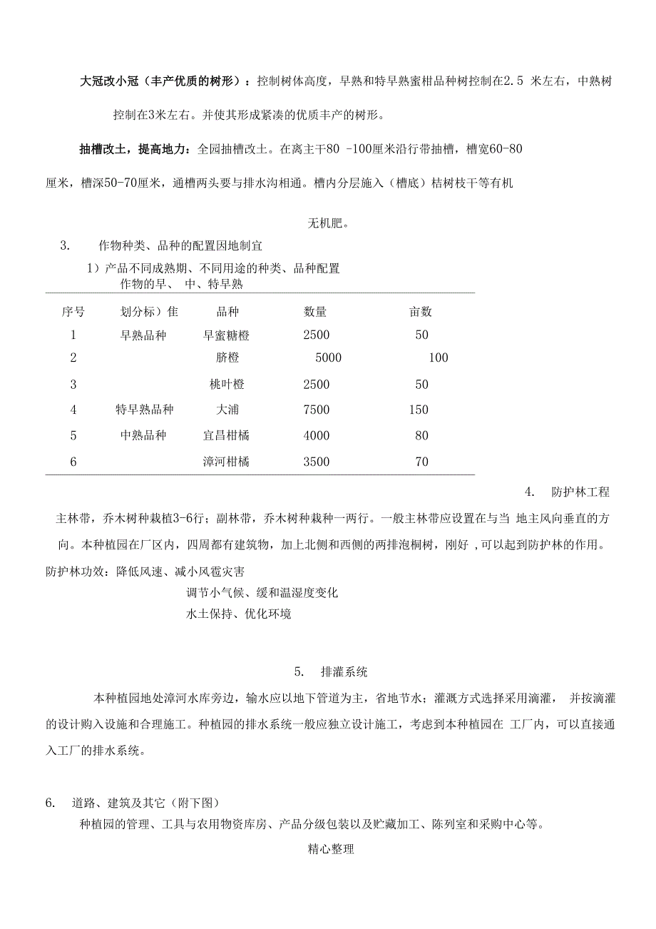 柑橘种植园的规划设计_第2页