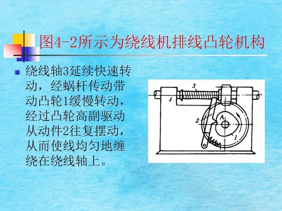 凸轮机构的应用及分类ppt课件_第5页