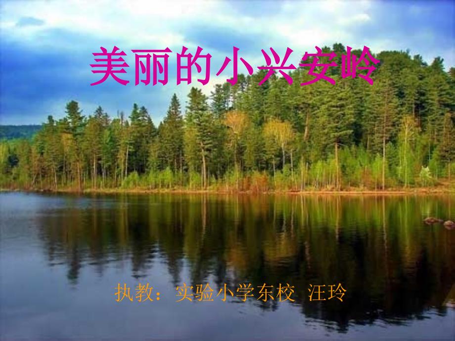 美丽的小兴安岭_第1页