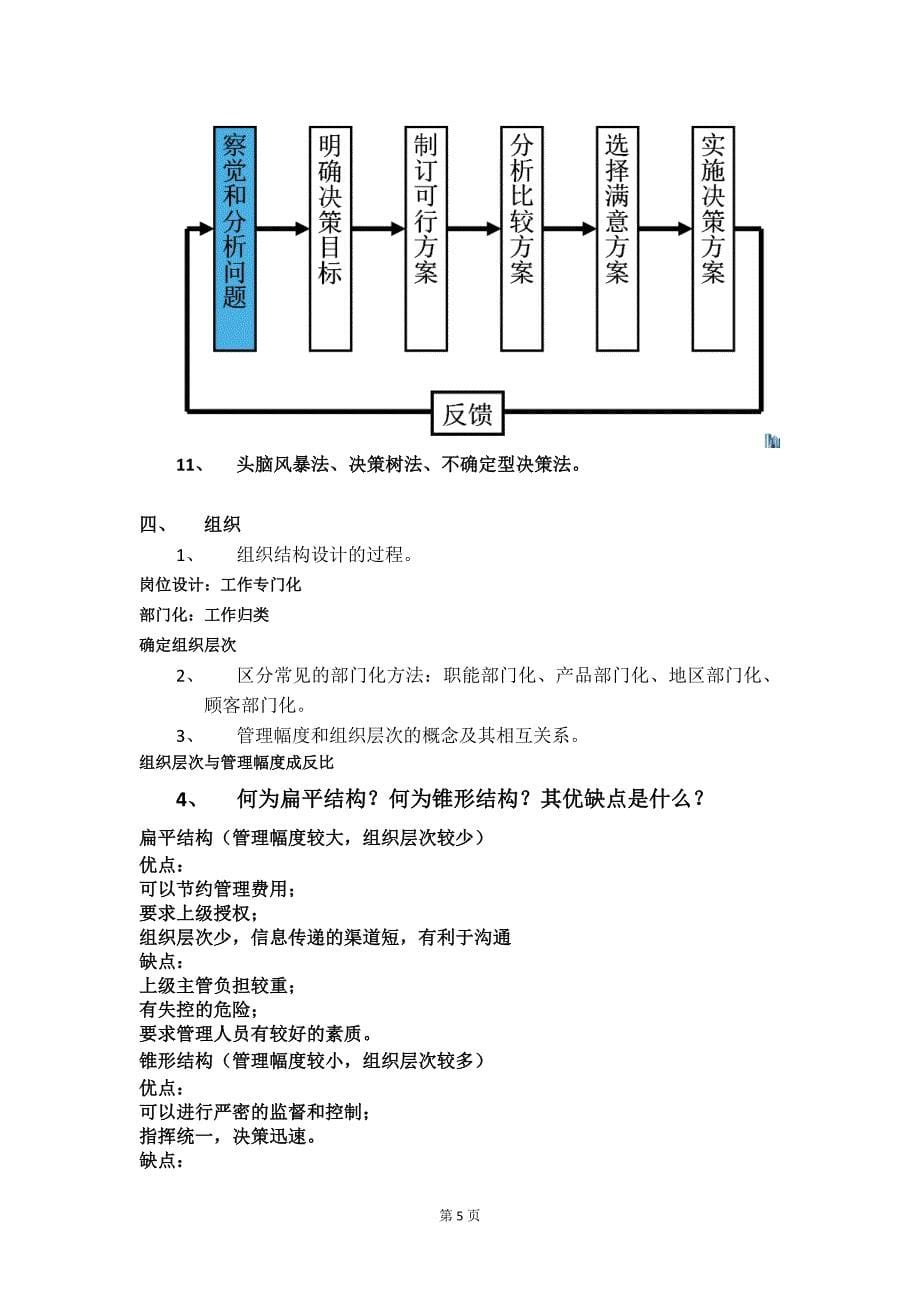 管理学原理复习要点_第5页