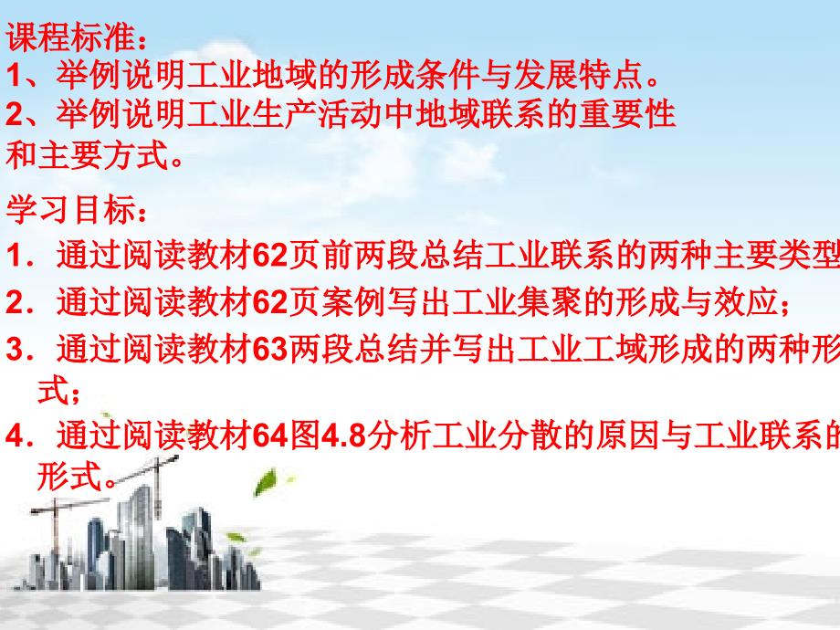 高一地理必修二42工业地域的形成_第2页