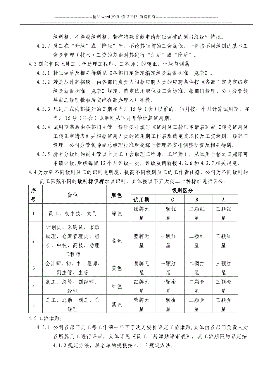 3转正、评级、晋升、调薪管理制度A-1.doc_第2页