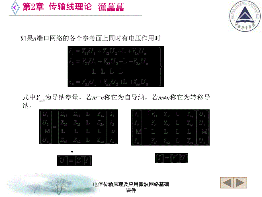 电信传输原理及应用微波网络基础课件_第4页