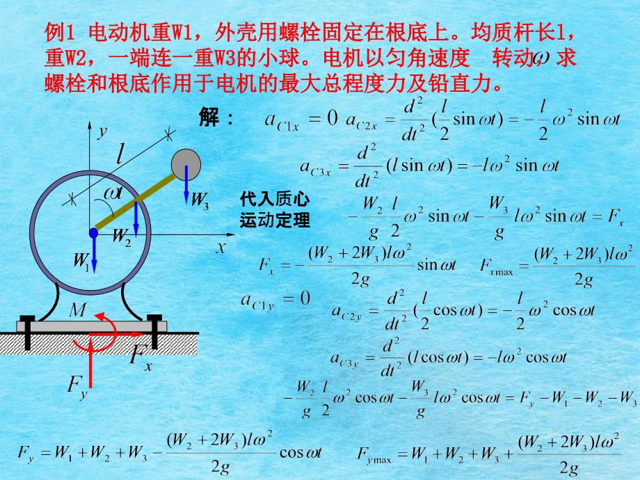 质心运动定理动量定理ppt课件_第4页