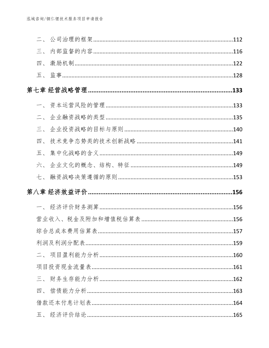 铜仁锂技术服务项目申请报告_范文_第4页