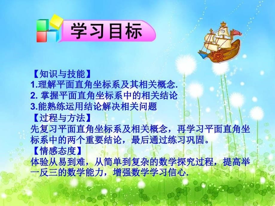 人教版七年级数学下册7.1.2平面直角坐标系教学课件(共20张PPT)电子教案_第5页