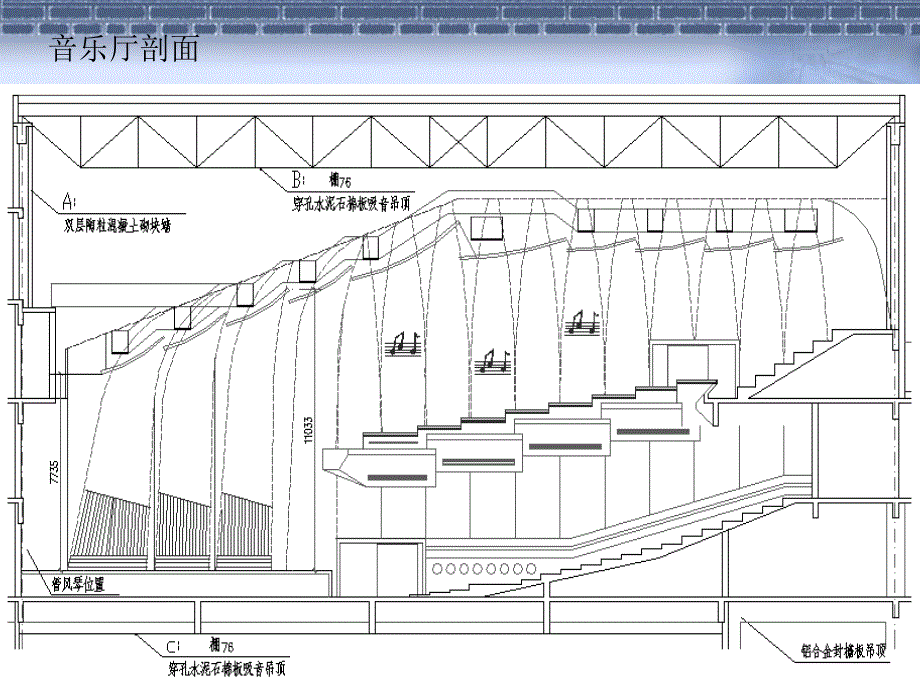 建筑物理architecturalphysics第7章各类建筑声学设计实例分析分析_第4页