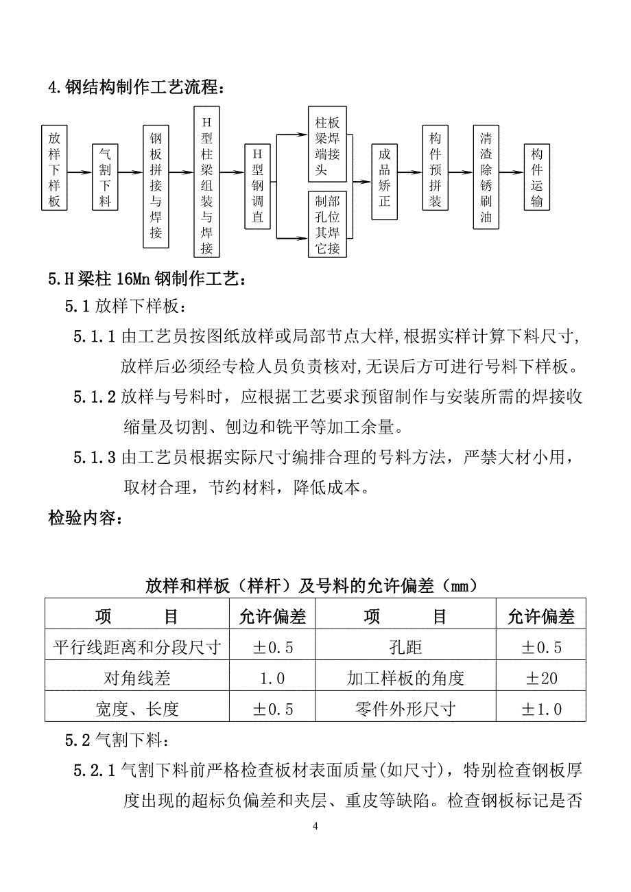 轻钢结构制作安装工艺标准_第4页