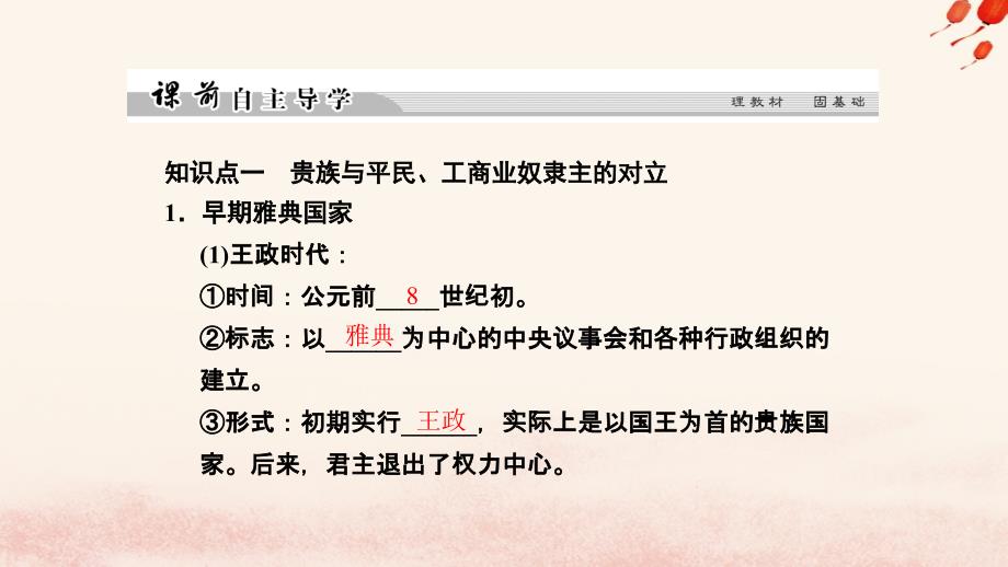 2018-2019学年高中历史 专题一 梭伦改革 1-1 雅典往何处去课件 人民版选修1_第2页