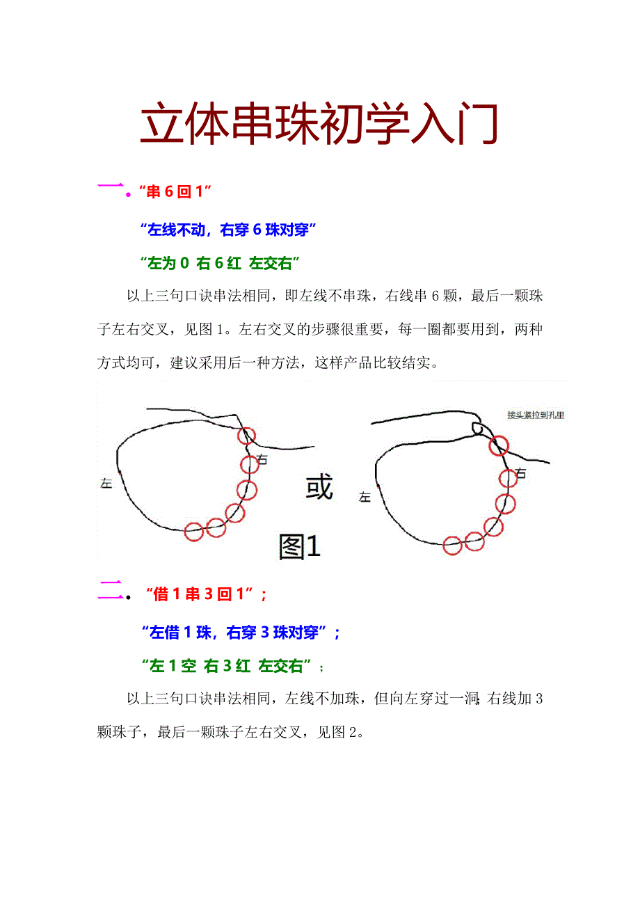 立体串珠初学入门.doc_第1页