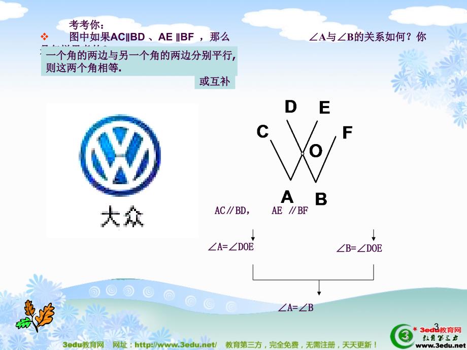 七年级数学相交线与平行线ppt课件_第3页