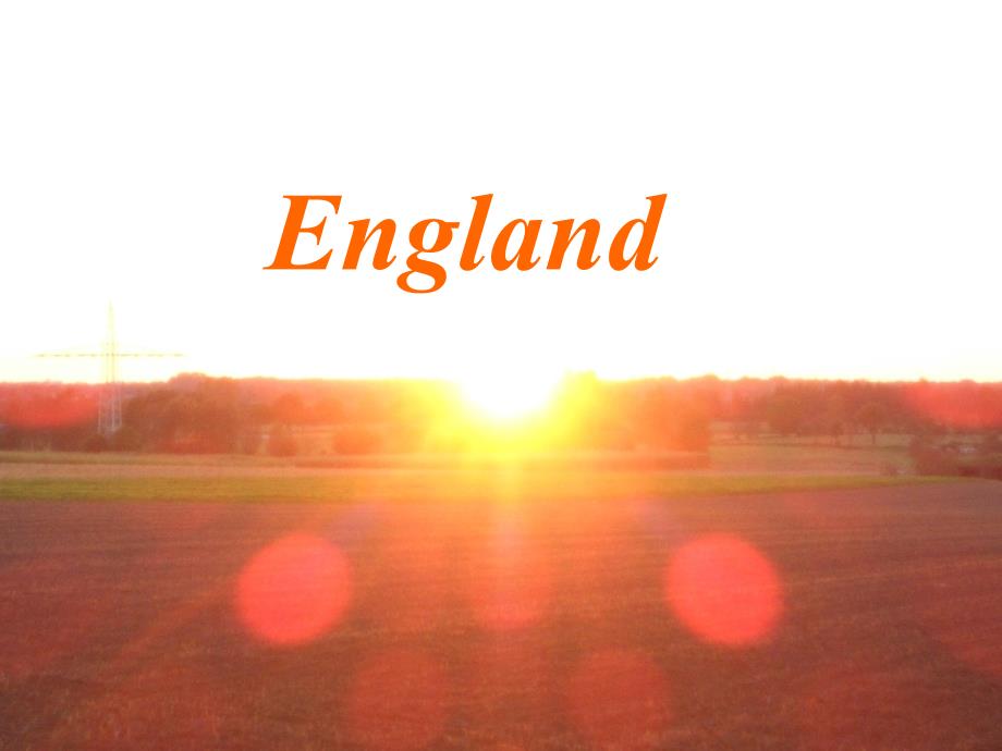 England英格兰简介_第1页