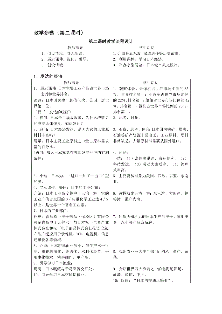 日本第2课时人文环境教案1_第1页