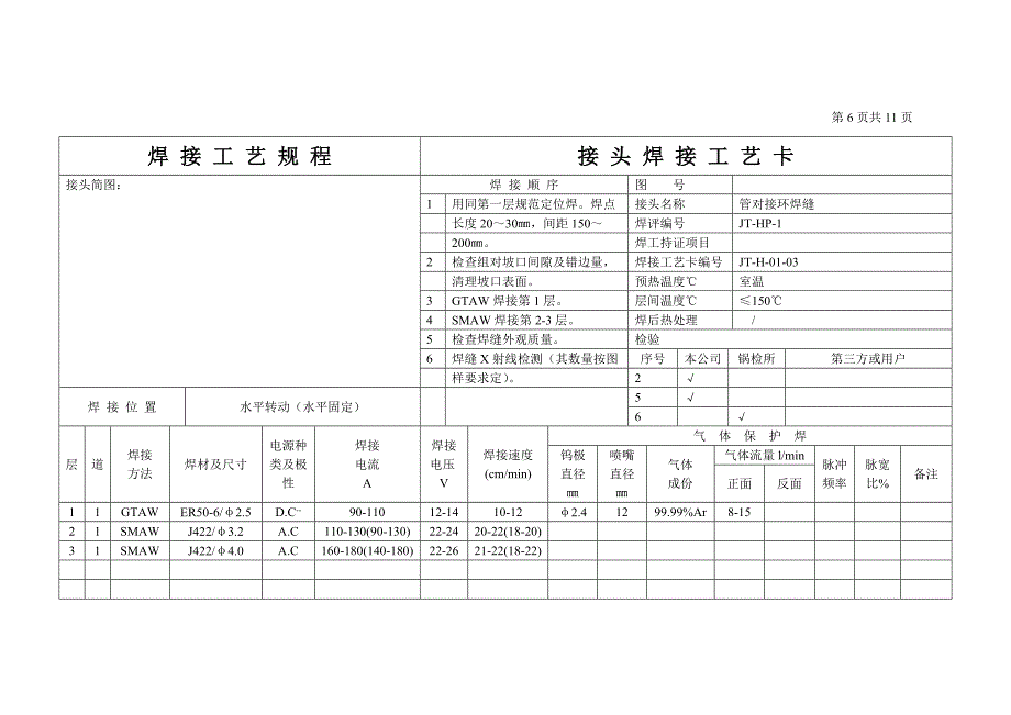 湾家三小区焊接工艺规程_第3页