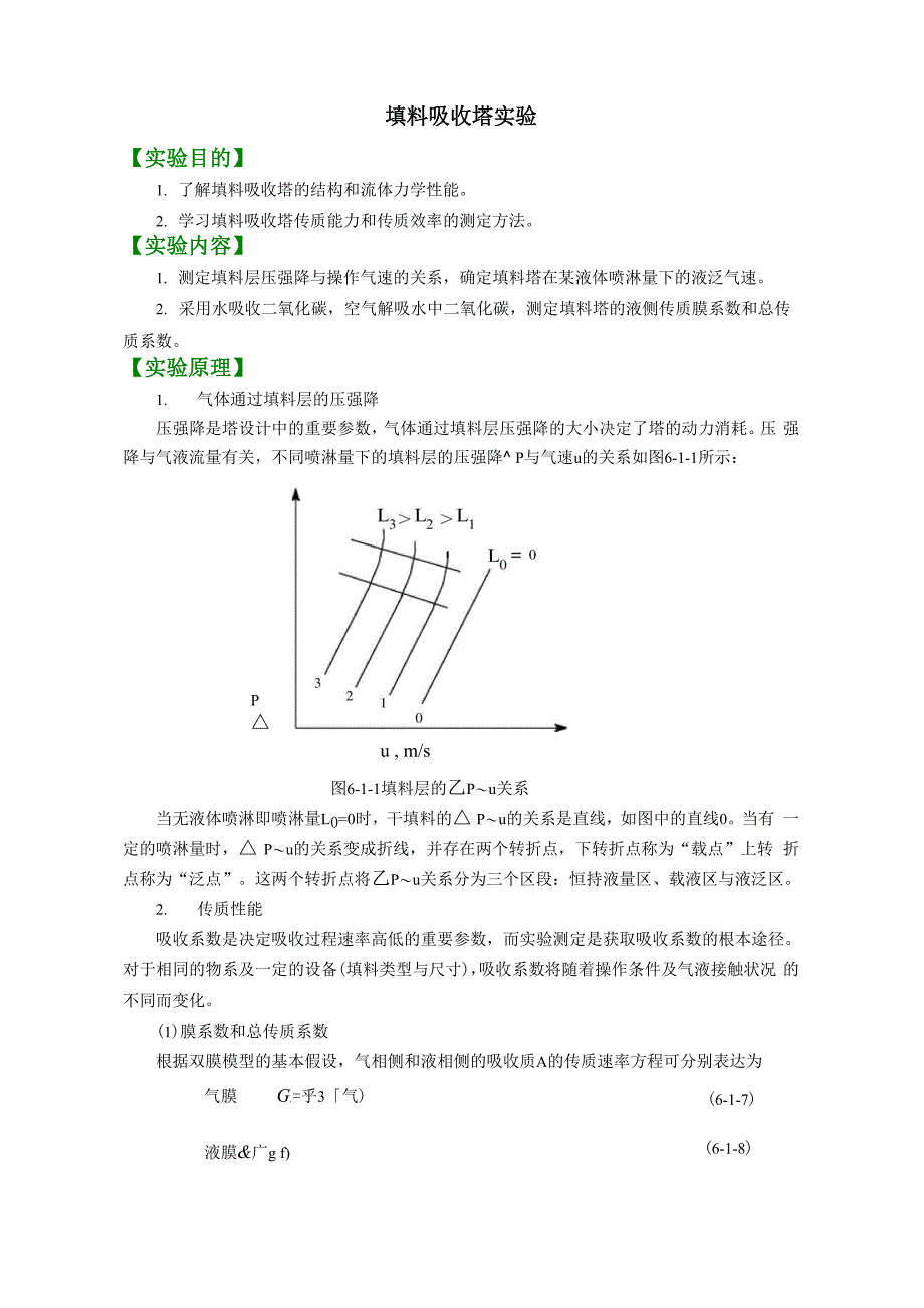 吸收实验讲义_第1页