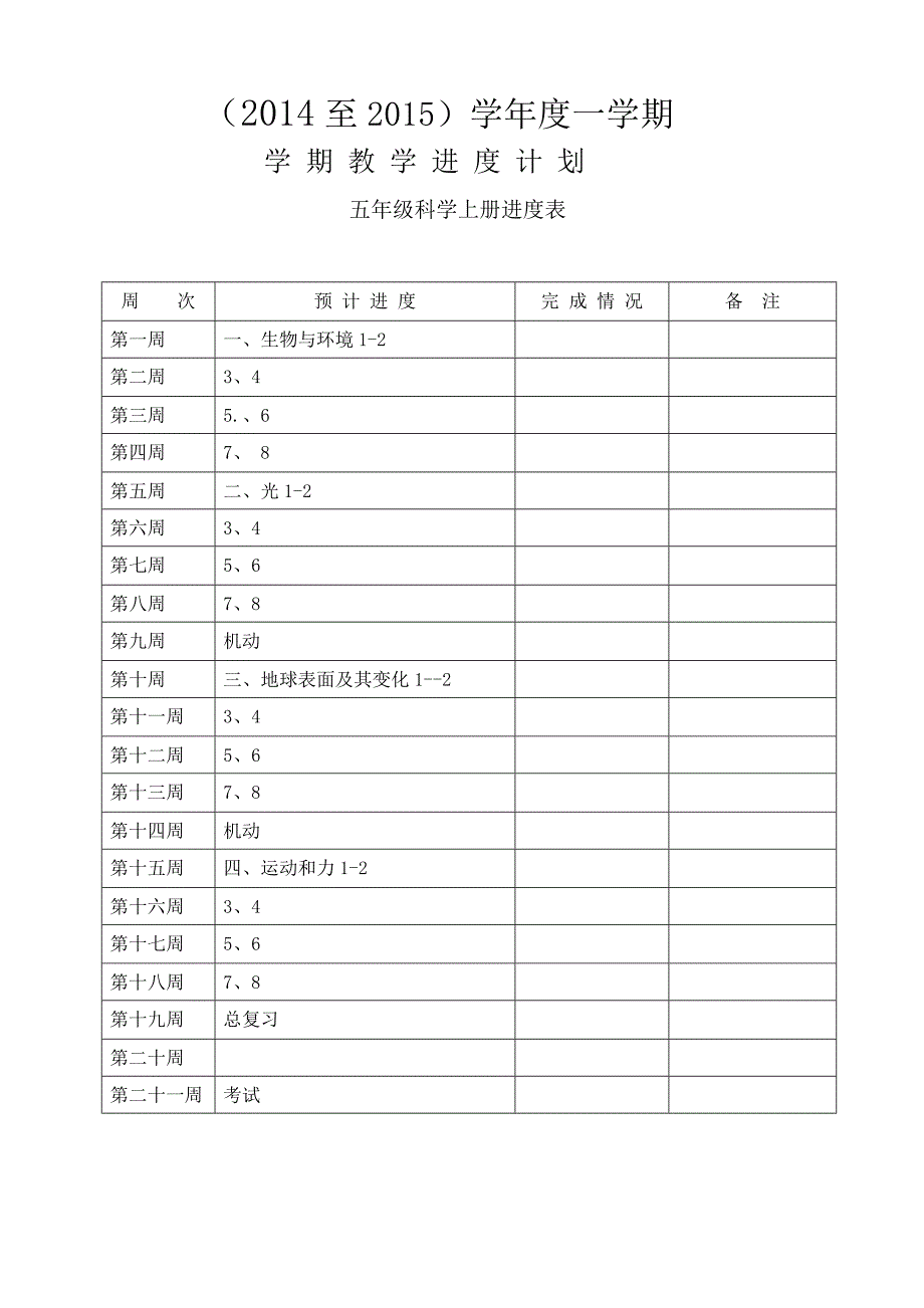 教科版小学五年级科学上册教材分析_第2页