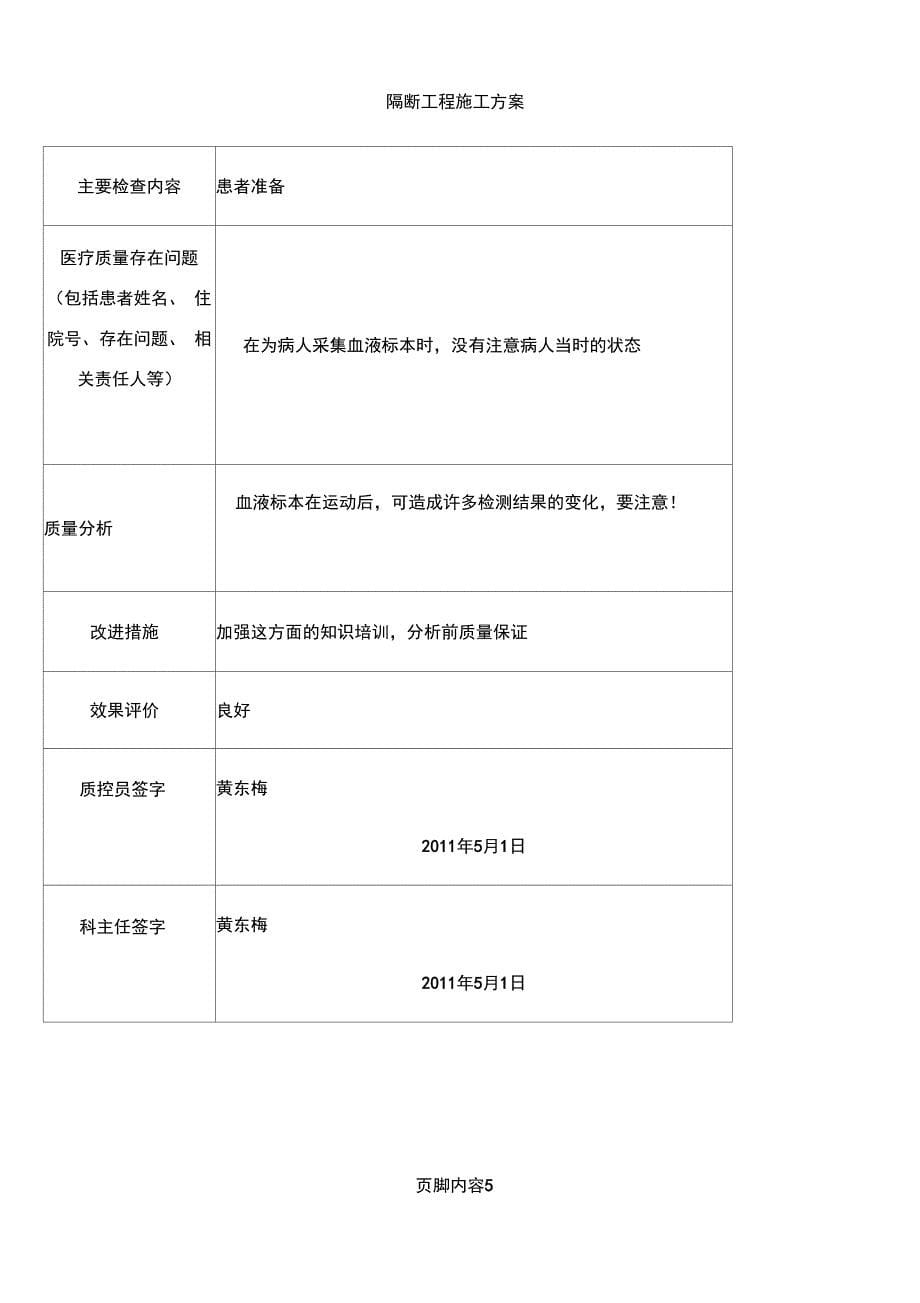 1-12月份检验质量管理与持续改进自查总结_第5页