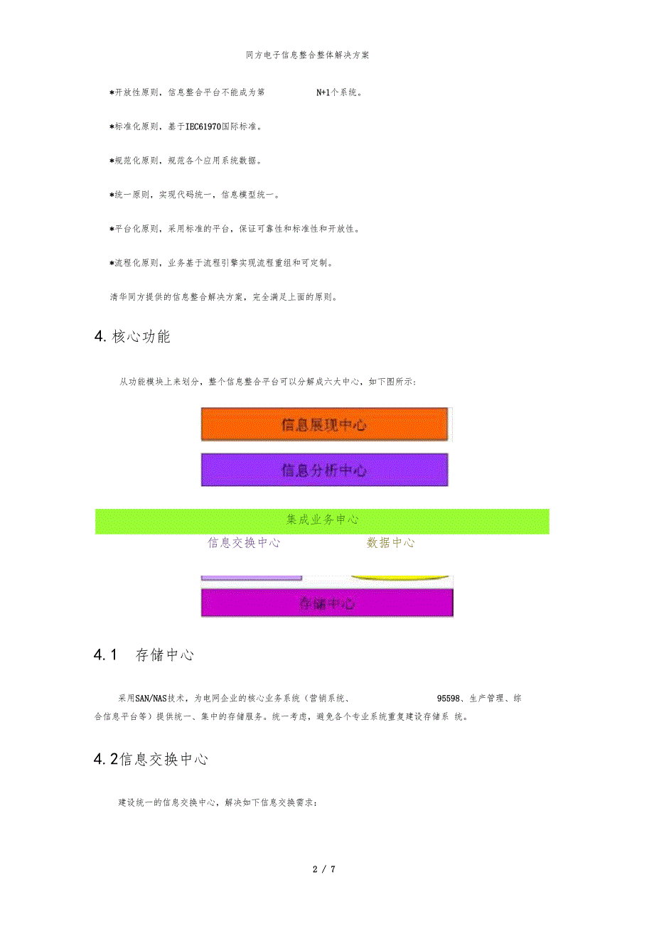 同方电子信息整合整体解决方案_第2页