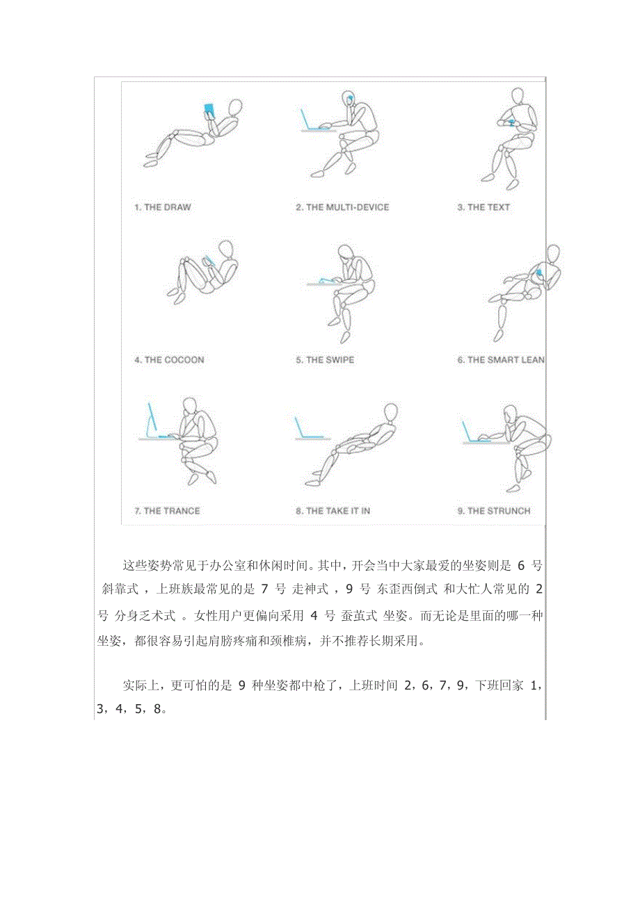 移动设备催生的9种坐姿15990_第2页