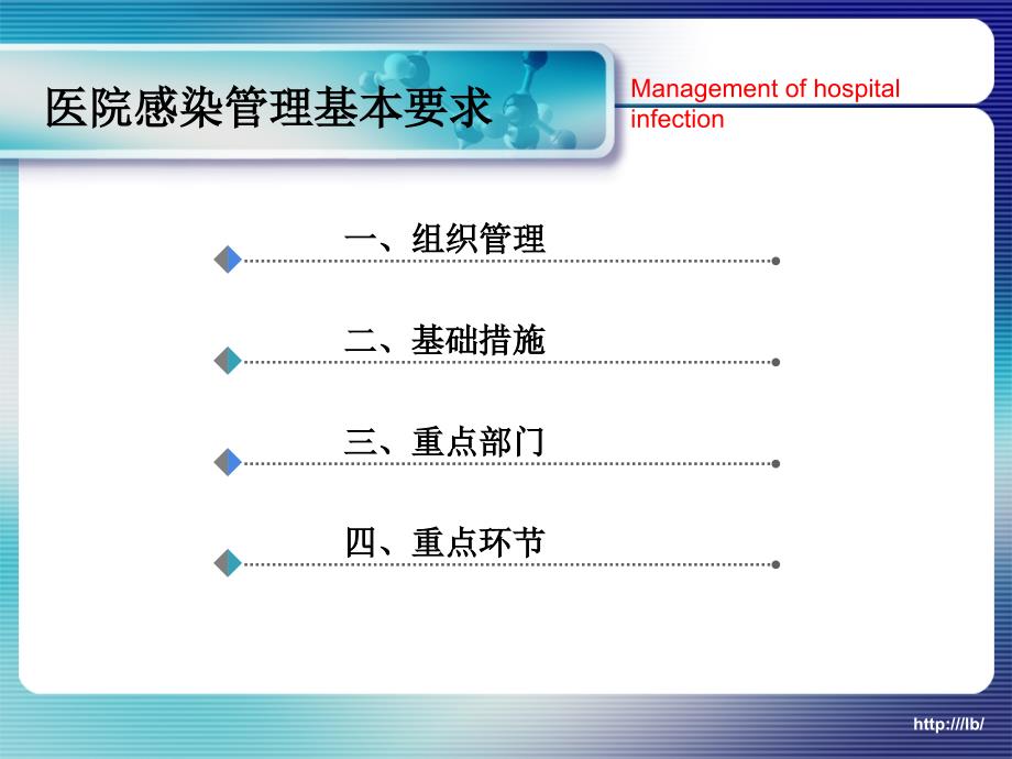 医院感染管理基本要求_第3页